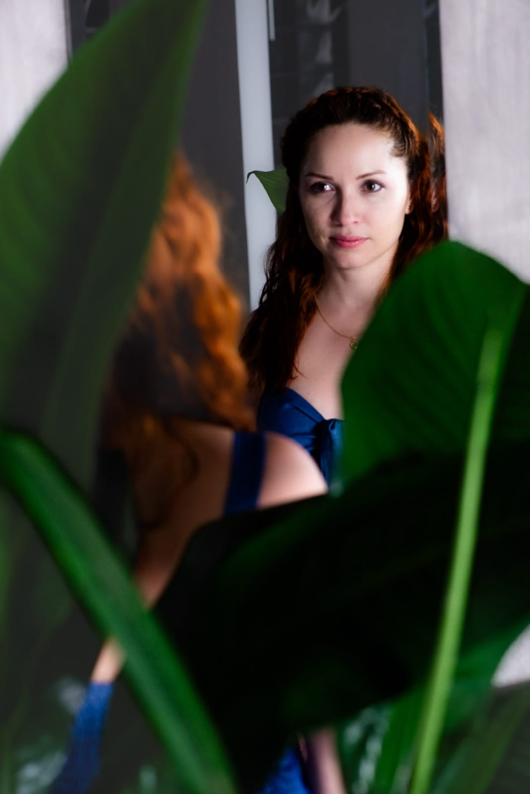 Jennifer entre la naturaleza